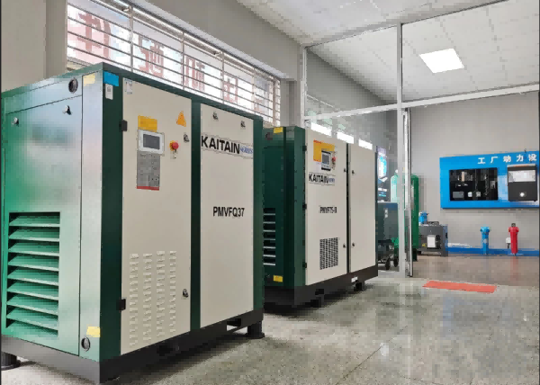 单级压缩永磁变频节能空压机